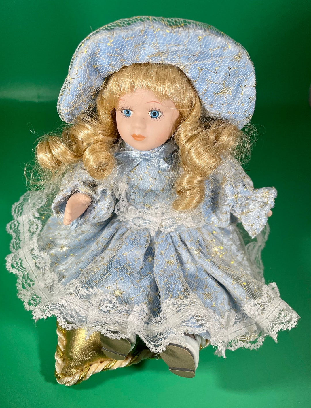 10 Musical Porcelain Doll Victorian Collectible Girl Etsy