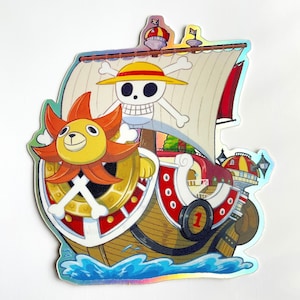 DIY Papercraft One Piece Thousand Sunny Going Merry Ship PaperModel 3D  Puzzle Handwork Toys