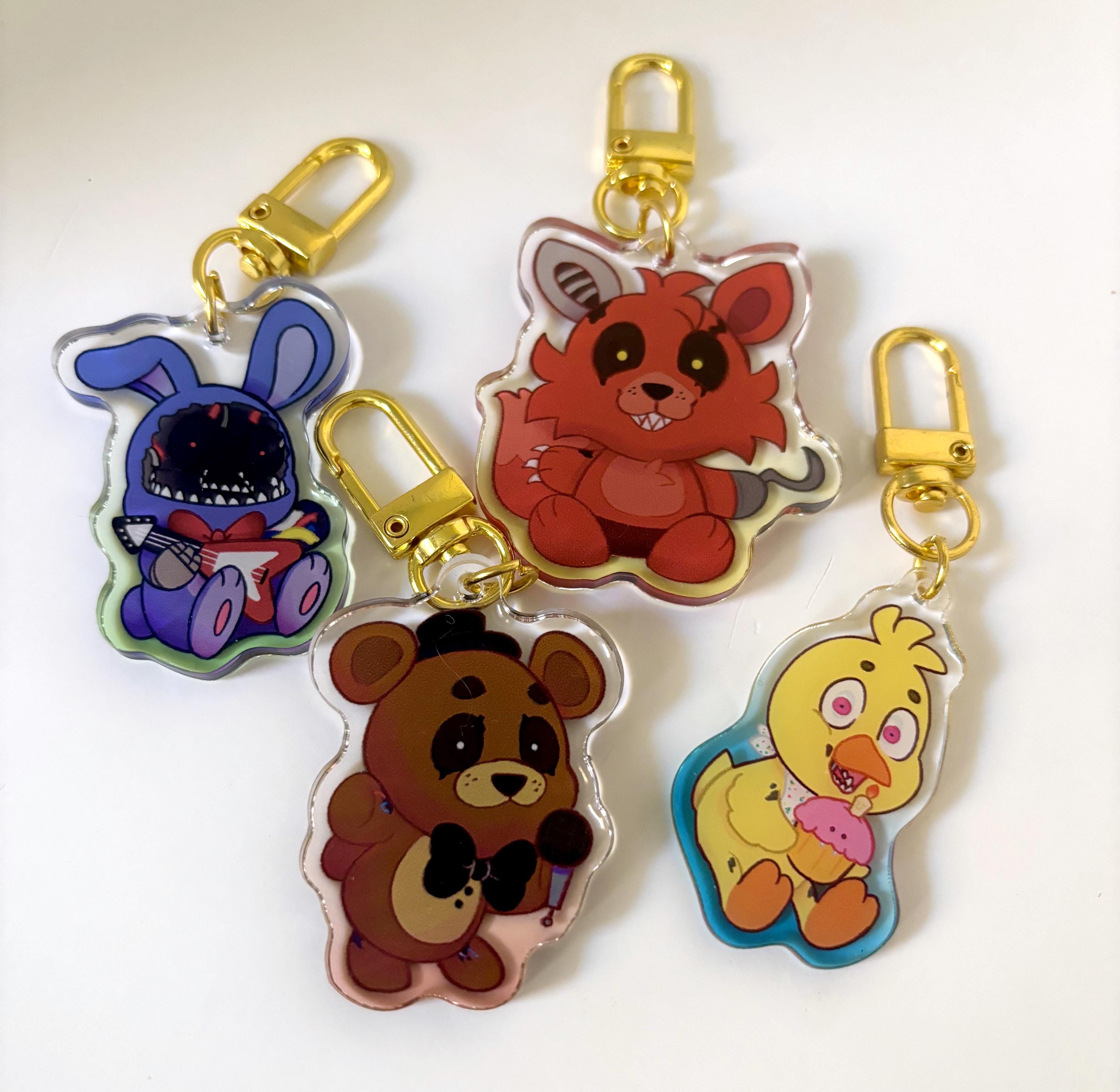 FNAF 2 Inch Epoxy Keychains - Etsy