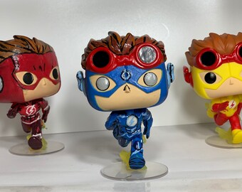 Funko Wally West as the Flash or Doctor Manhattan Custom Etsy