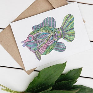 Tarjetas fish note