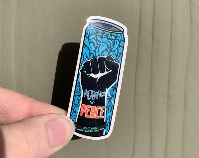 BLM Peace Tea Sticker
