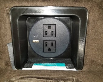 USB-C Power Hub Compatible with Modular Sectional Couch