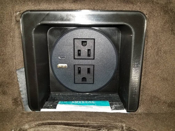 USB-C Power Hub Compatible with Modular Sectional Couch