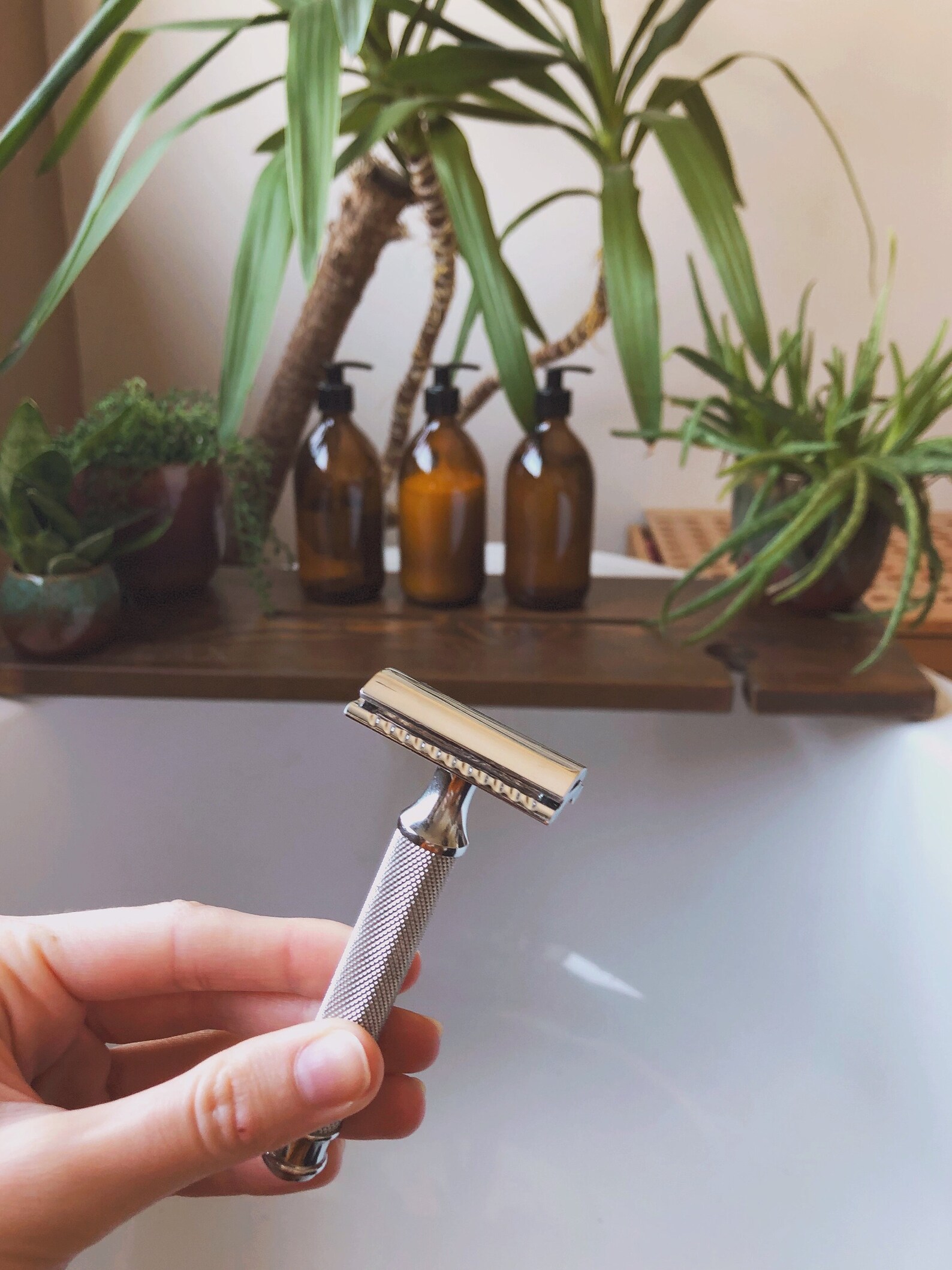 Stainless Steel Safety Razor reusable eco friendly razor Etsy