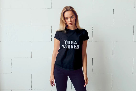 Yoga Stoned Shirt Meditation Gifts 