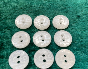 White Flower Shank Button Golden Floral Crystal Blouse Shirt Buttons 11mm 20pcs White Flower Shank Button Golden Floral Crystal Blouse Shirt Buttons 11mm 20pcs