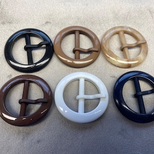 Vintage buckle collection 6 buckles to fit 26mm belts
