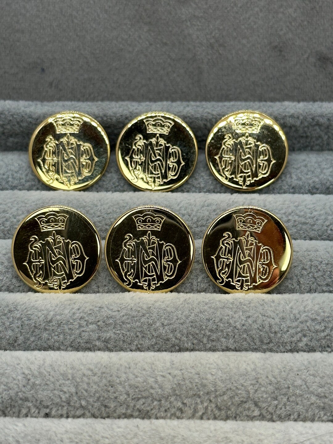 【関税込み】GOLDEN  Heraldic buttons blazer Heraldic Design Classic Matte Gold Blazer Button – JHONEA