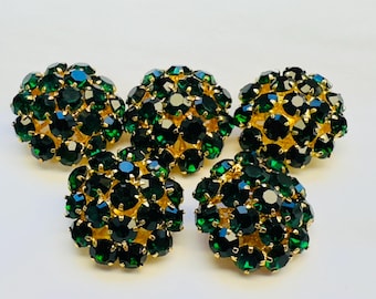 Bottoni 2 fori diametro mm 10 verde chiaro-pacco 20 pz
