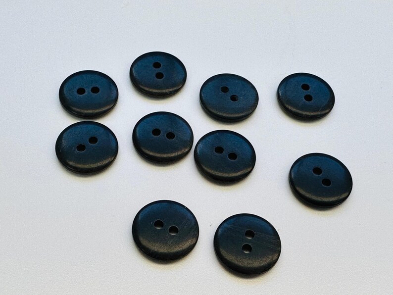 Obre Buttons Brown Ombre Buttons, 18mm, Smooth Finish, Sew-through. A Set of Ten - Etsy