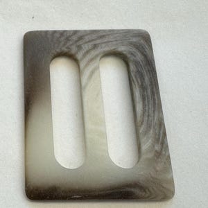 Trench coat buckle beige ombre to fit a belt 30mm