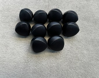 Black Textured Button main image 0
