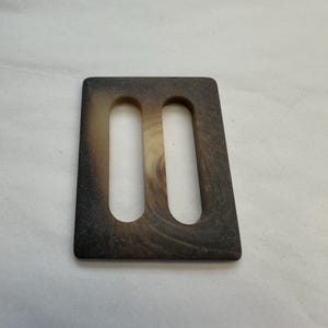 Trench coat buckle ombre beige to fit a belt 30mm