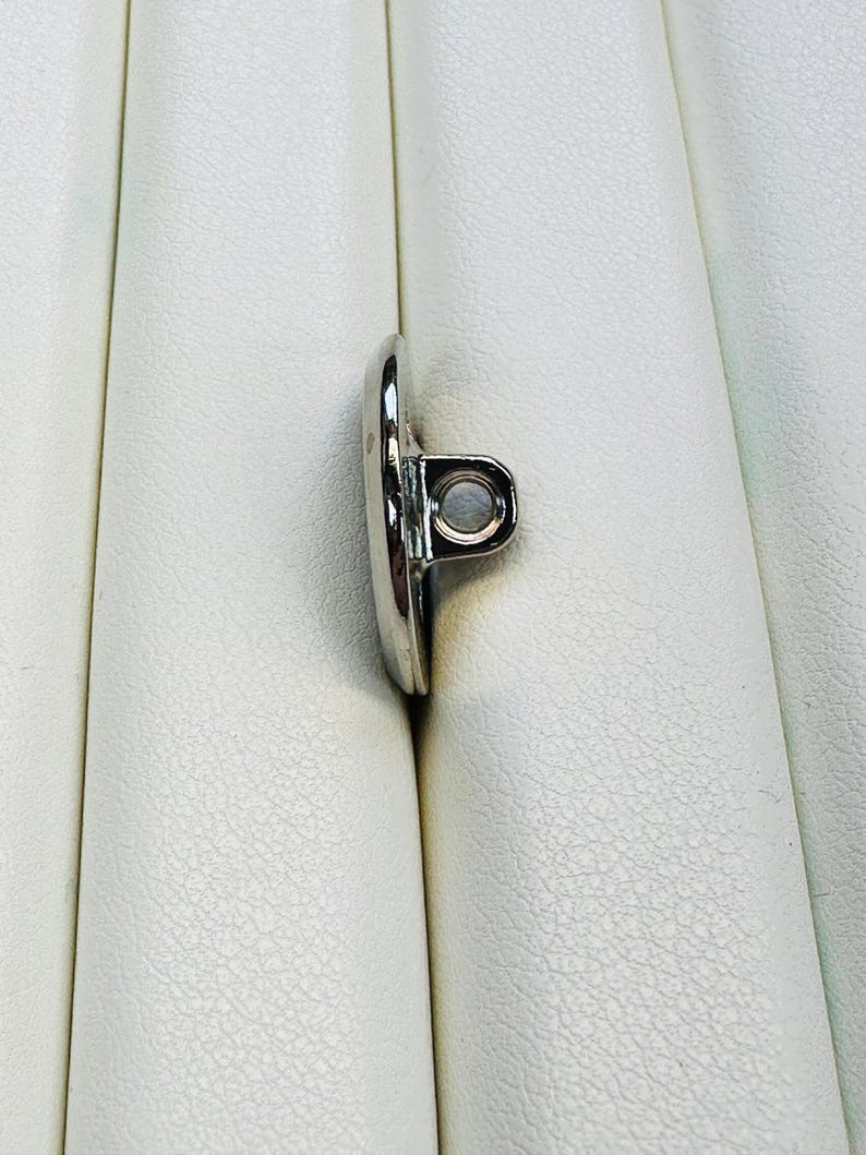 Silver Neck Button Metal Blazer Buttons 20mm Silver-tone on a Shank by Dill a Set of Six ...