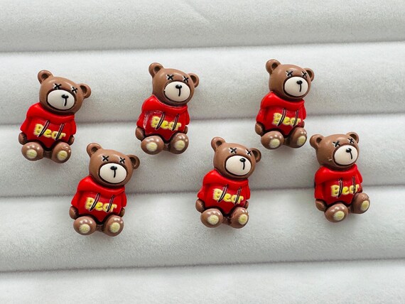 Teddy bear buttons clearance