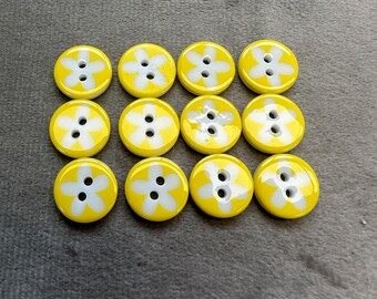 Lot De 15 Boutons Vintage Orange Pêche – 11mm, Occasion, Couture Créative
