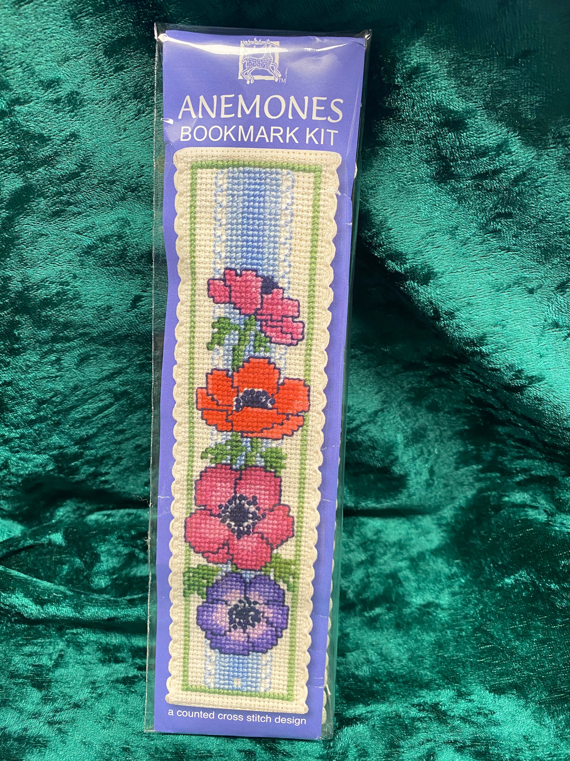 Counted cross stitch bookmark kit Etsy