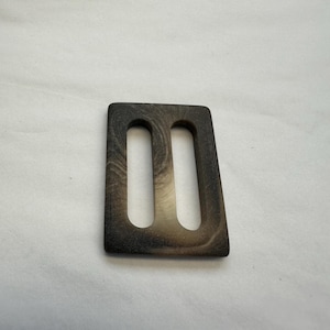 Trench coat buckle ombre brown to fit a belt 25mm