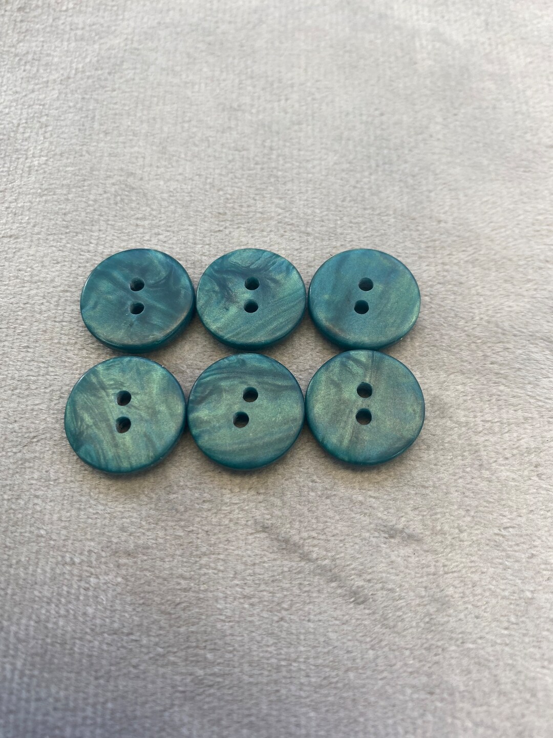 Obre Buttons Ombre Buttons Forest Green 15mm a Set of 6 - Etsy