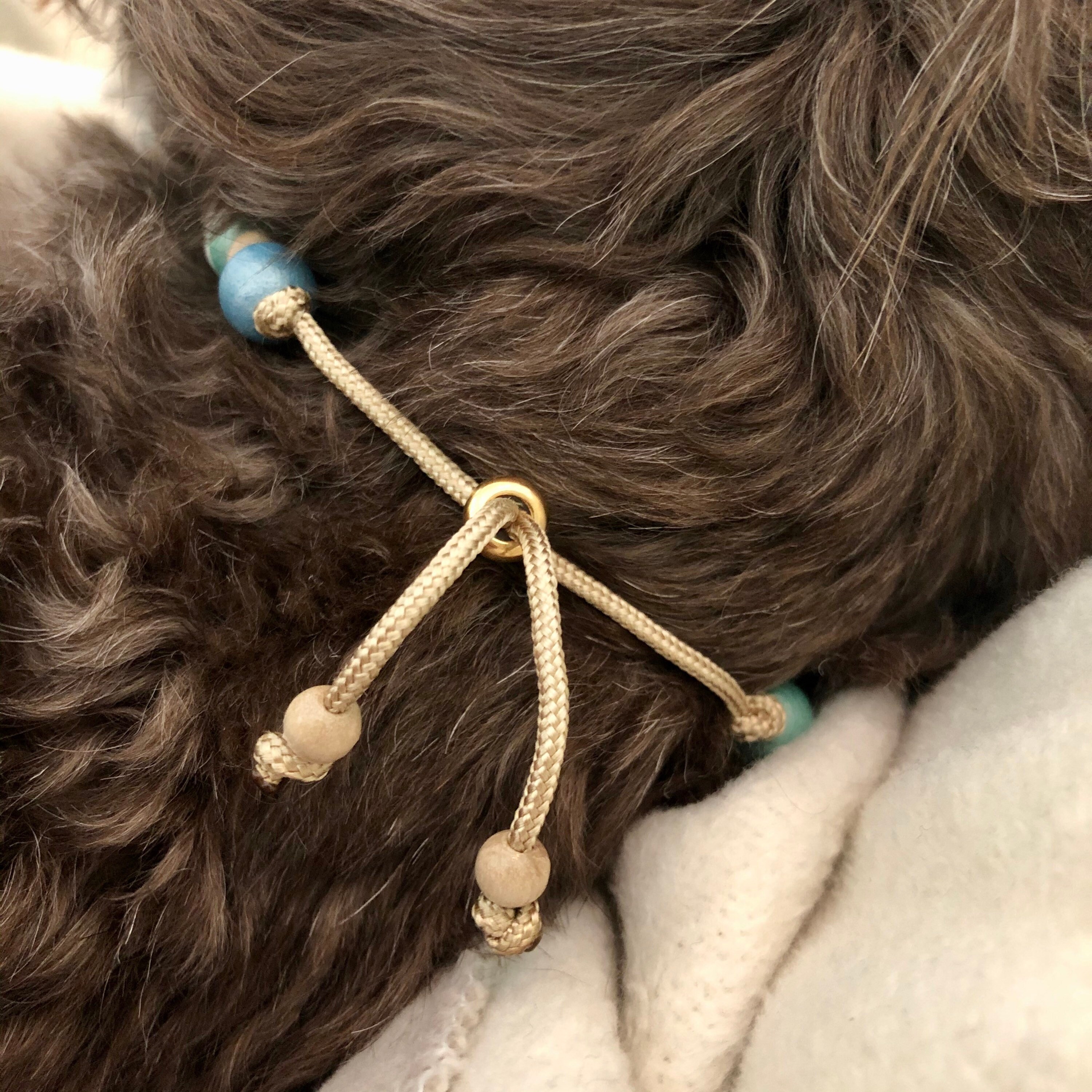 EM Keramik Halsband für Hunde / Holzperlen / Zeckenhalsband / Etsy
