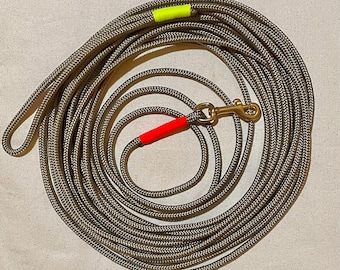 Lightweight towline /6 mm / Towline for puppies and small dogs / Long leash / Towline made of rope
