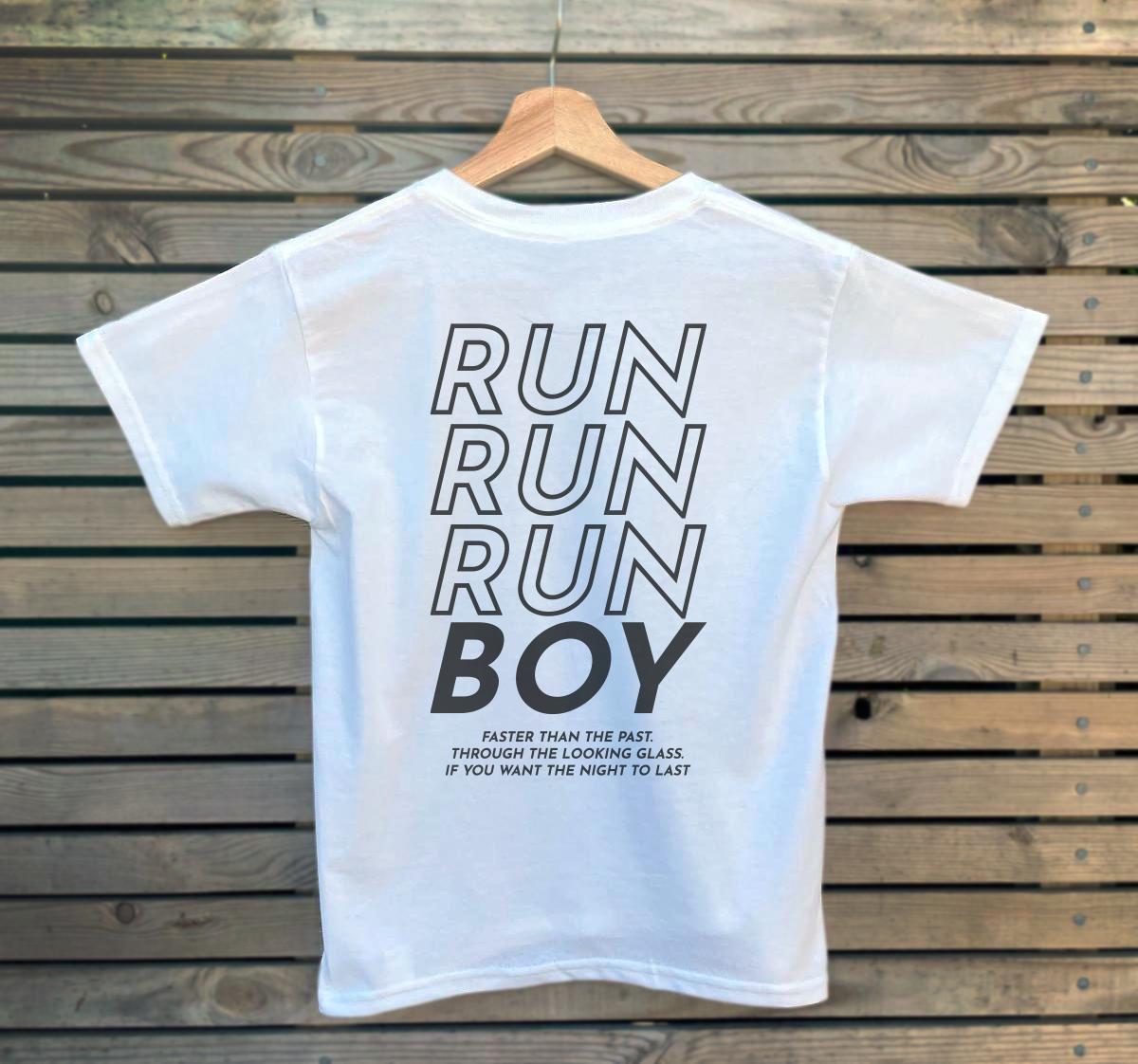 Kids Lyrics T-shirt Band Fan Art Unisex Toddler Boy Girl Short Sleeve Cotton Indie Rock Music Trendy Run Boy The Libertines