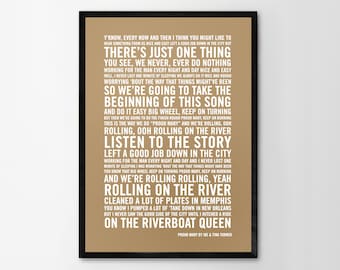 Custom Song Lyrics Print: Personalized Music Wall Art