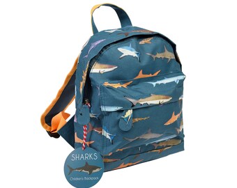 backpack with fish design