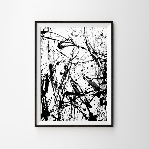 Black White Wall Art Etsy UK