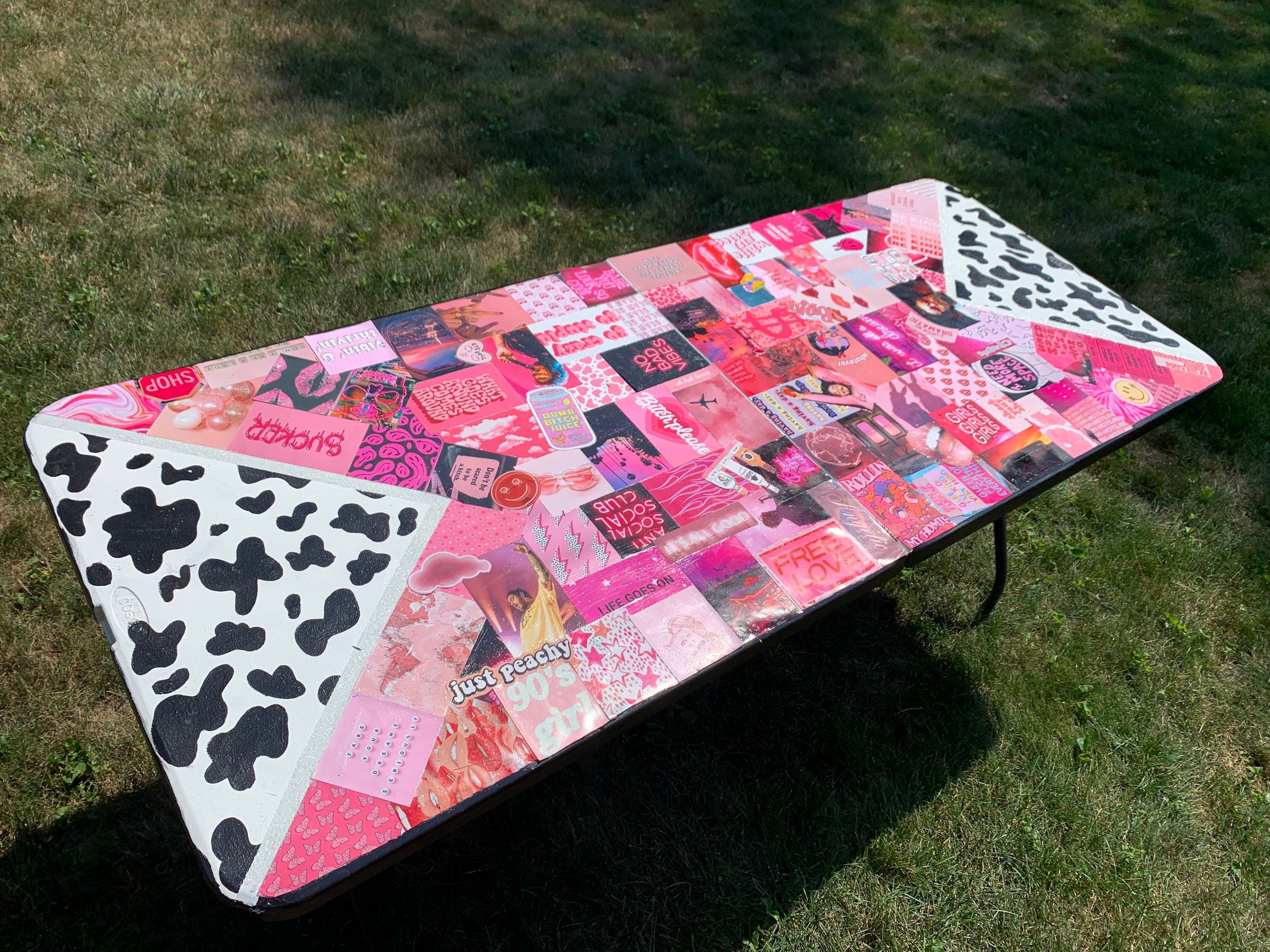 Custom 6ft hand painted beer pong table examples Etsy