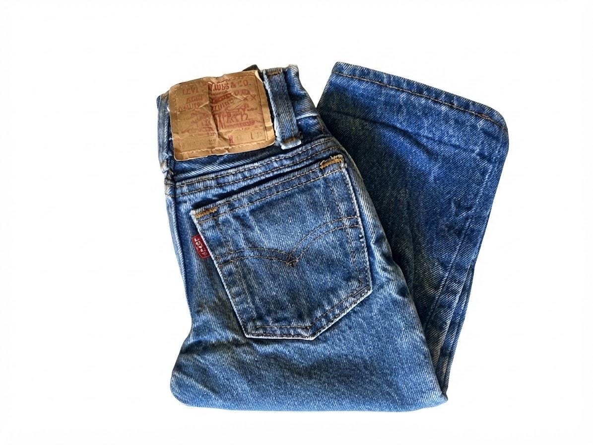 Levis 302 Blue Jeans - Etsy