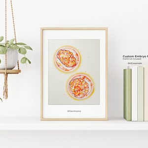 Two Embryos *custom* Watercolor