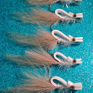 6 Pack Gartside Gurglers Tan and White