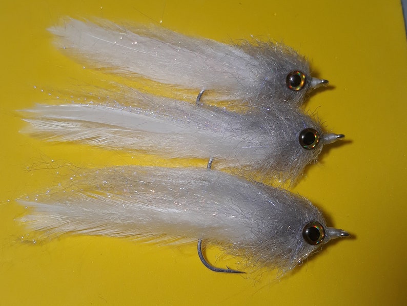 3 Pack Finger Mullet Flies - Etsy