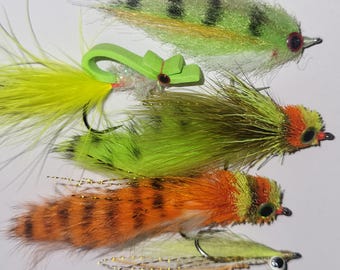 Peacock Bass - Streamer Fly Pattern for Fly Fishing Freshwater ...