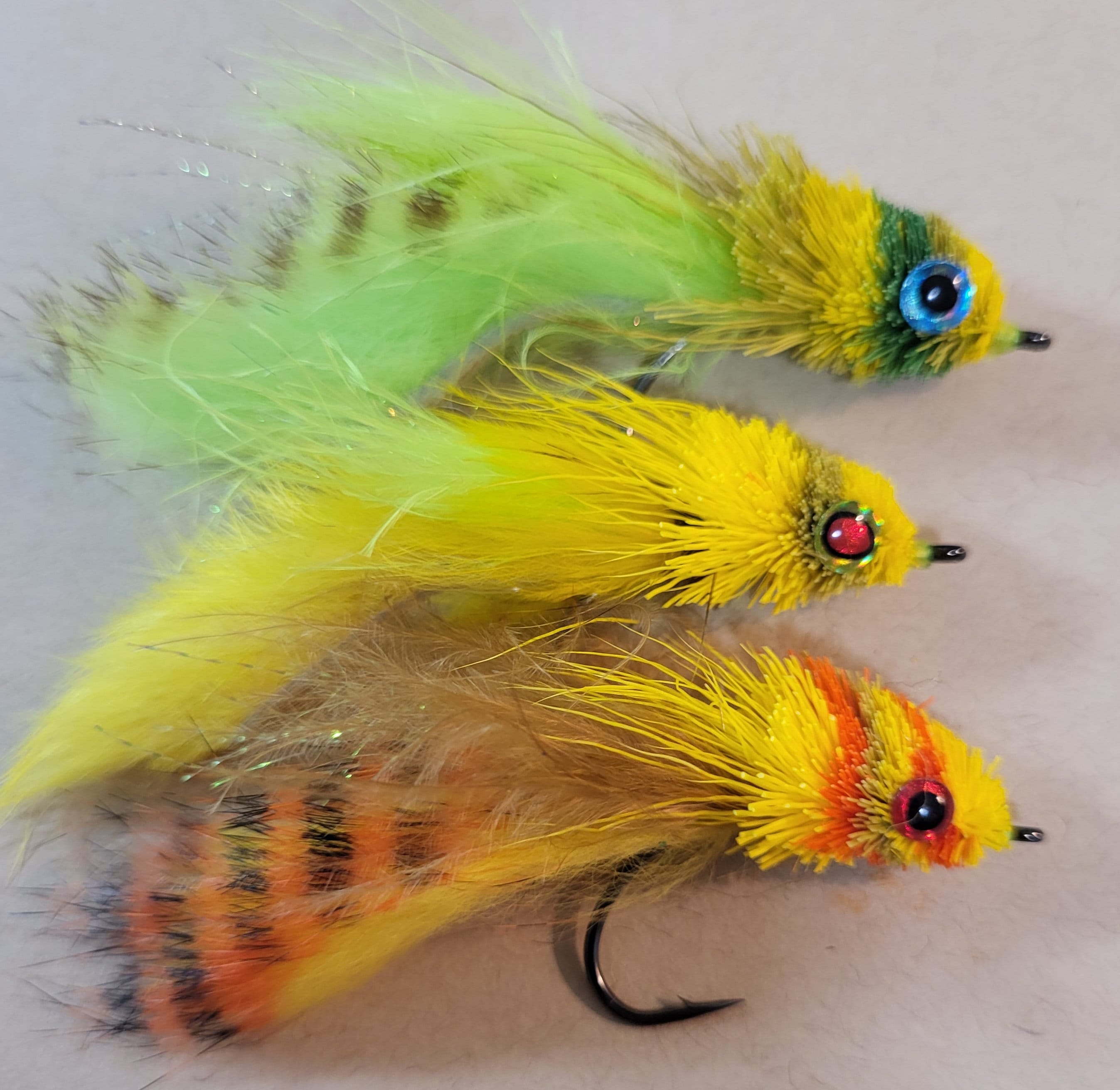 Dahlberg Diver Multicolore Con PARAERBA - 2 Mosche In Tubo Protettivo Per Pesca Bass