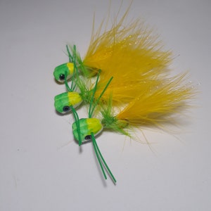 3 Pack Yellow Bass Poppers