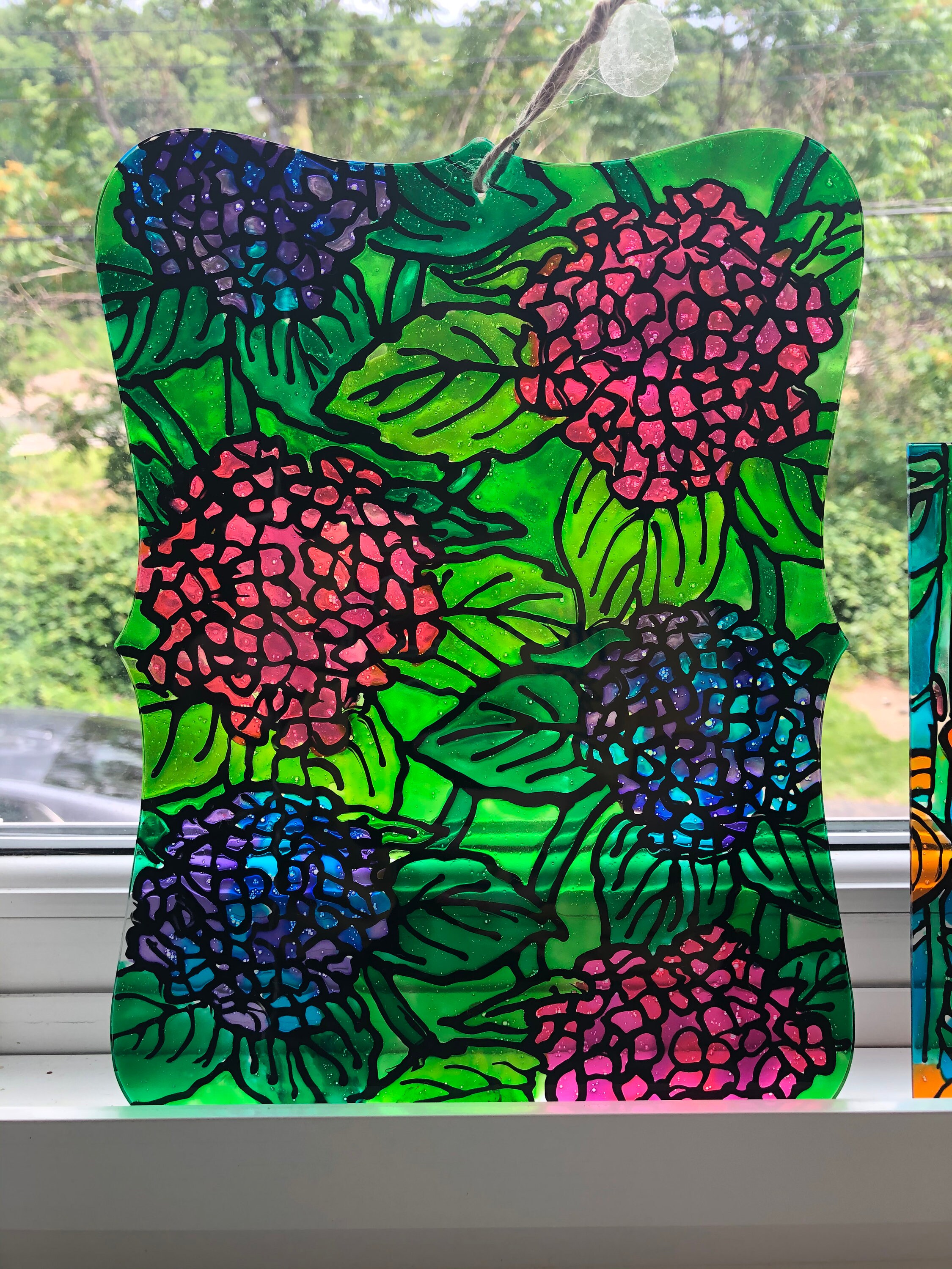 Faux Stained Glass Etsy