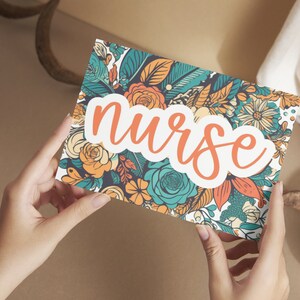 Card for Nurses Printable PDF | Thank You Cards for Nurses Week | Nurse ...