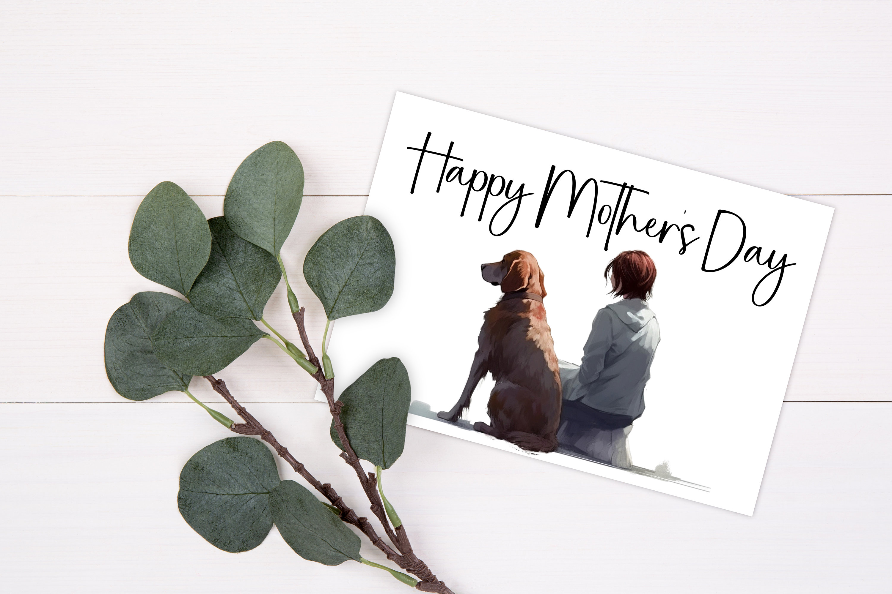 Mothers Day Cards Printable Dog | Printable Mother's Day Card ...