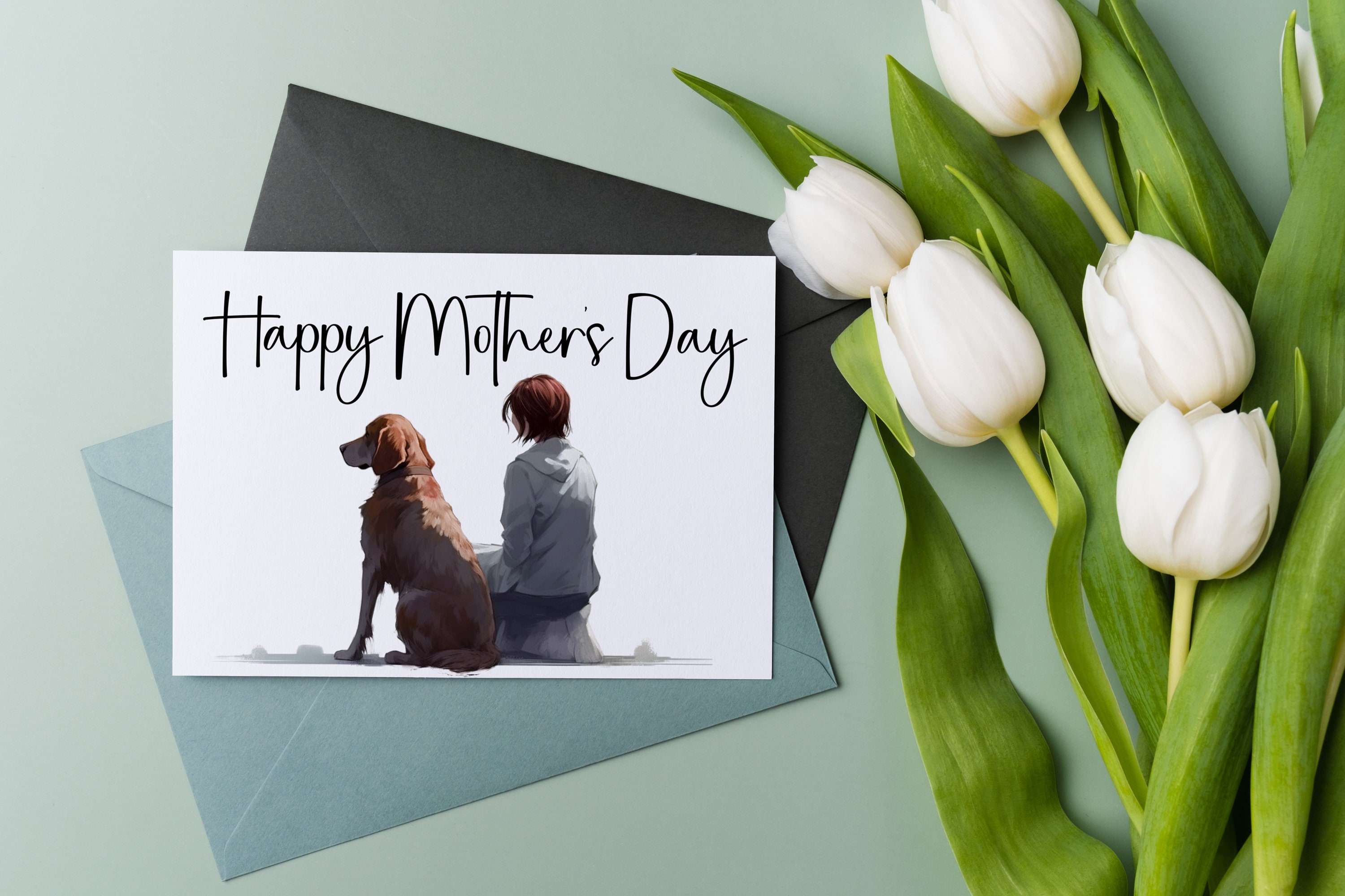 Mothers Day Cards Printable Dog | Printable Mother's Day Card ...