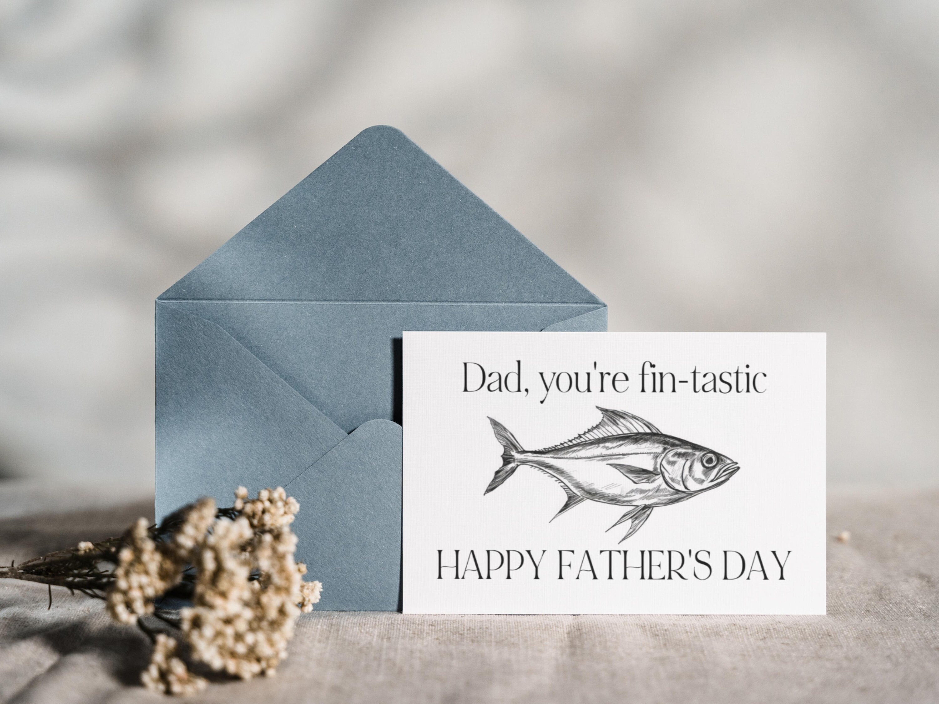 Printable Father's Day Card Funny, Punny Card For Dad, Fishing Card For Dad, Happy Fathers Day - View #11