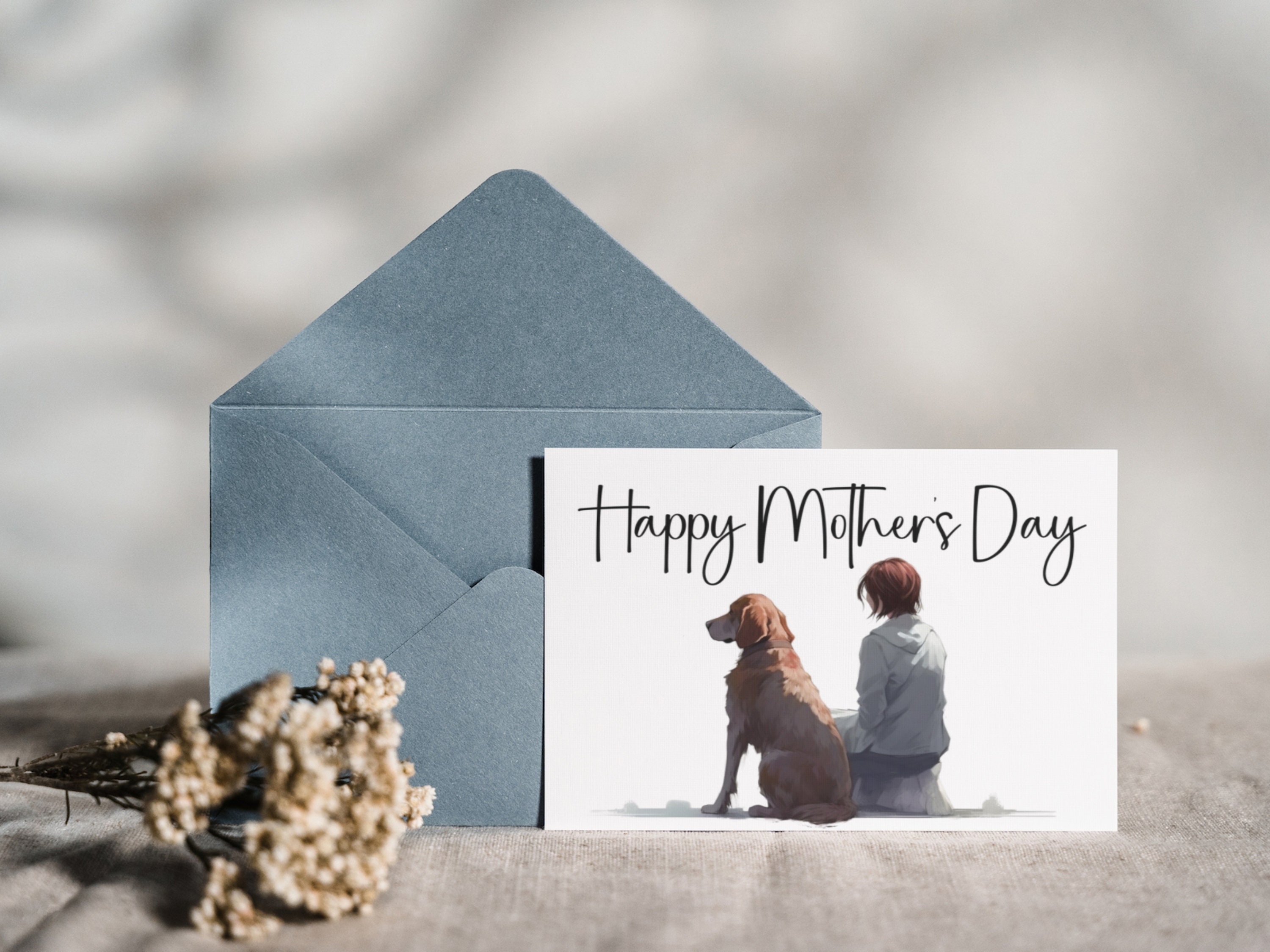 Mothers Day Cards Printable Dog | Printable Mother's Day Card ...