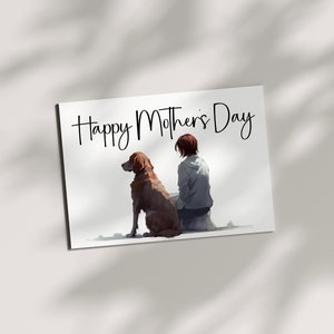 Mothers Day Cards Printable Dog | Printable Mother's Day Card ...