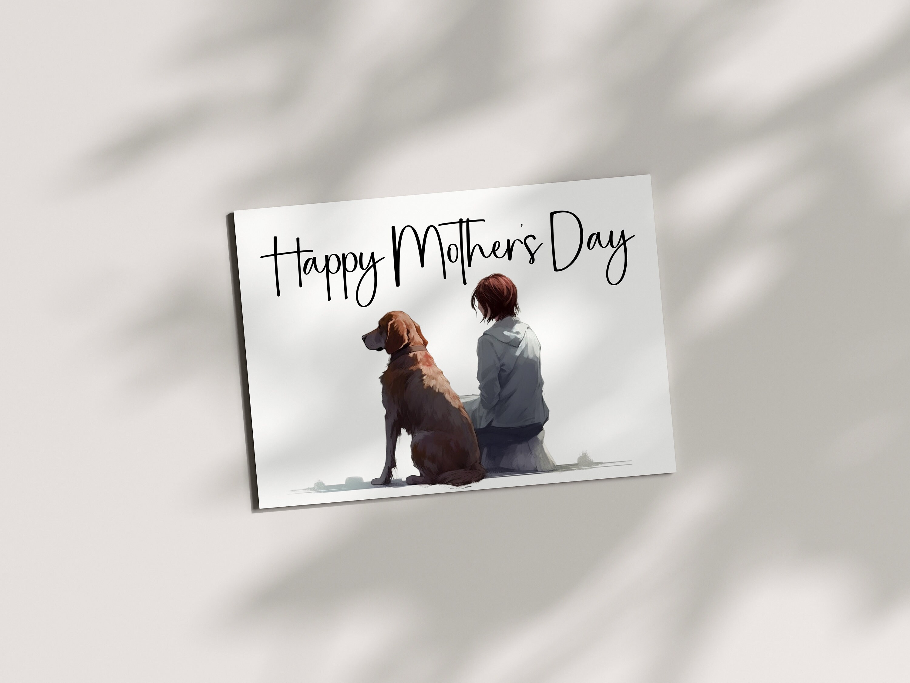 Mothers Day Cards Printable Dog | Printable Mother's Day Card ...
