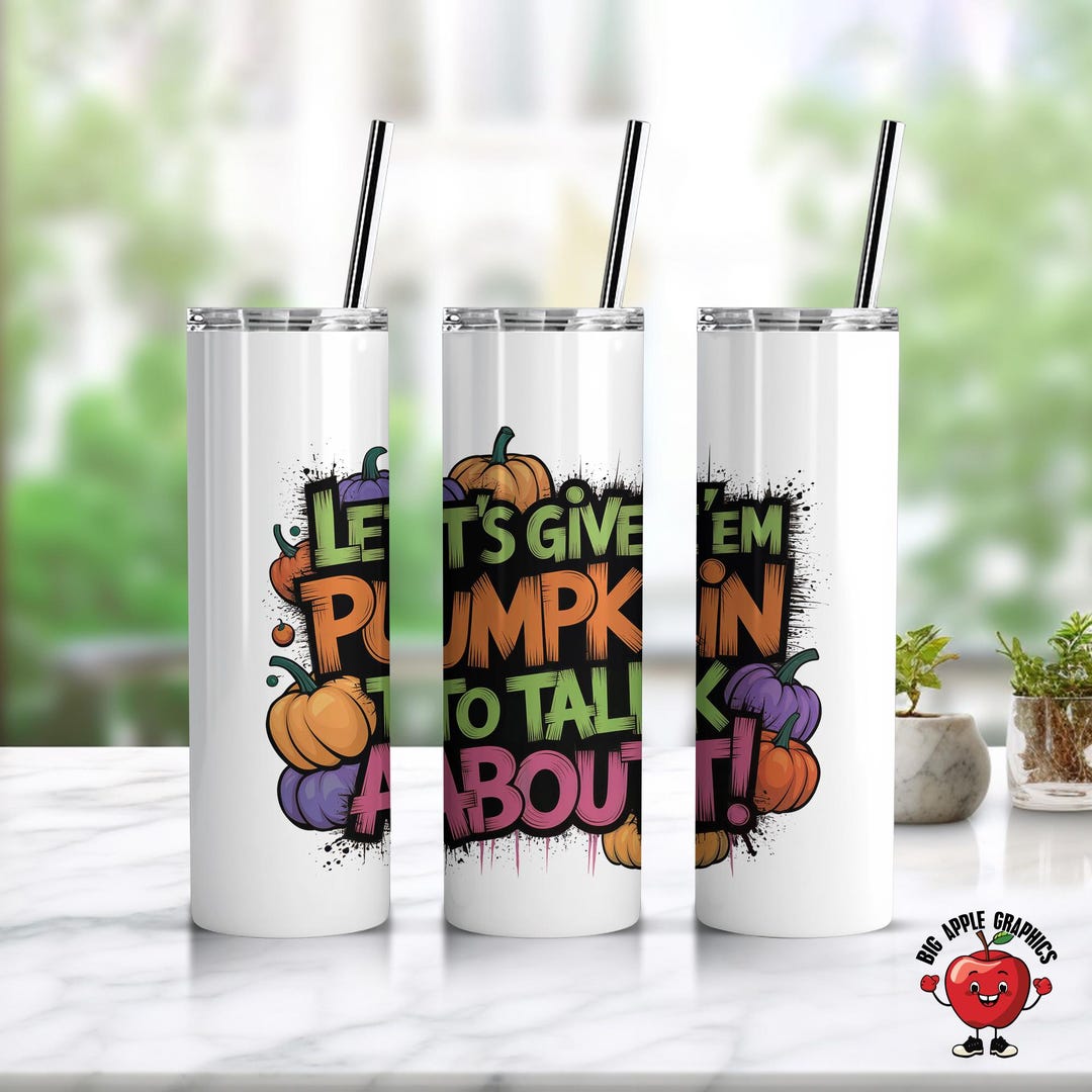 20 Oz Skinny Tumbler Sublimation Design Digital Download PNG Instant ...