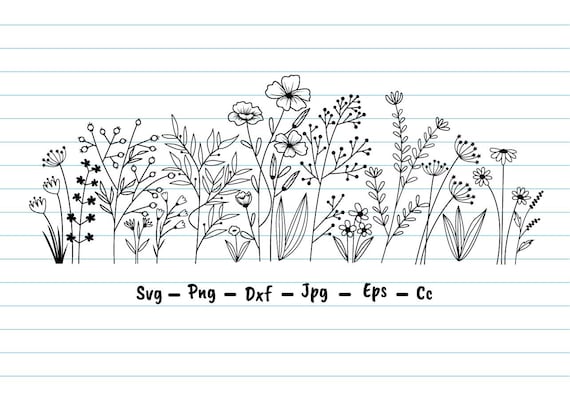 Free Free 242 Wildflower Svg SVG PNG EPS DXF File