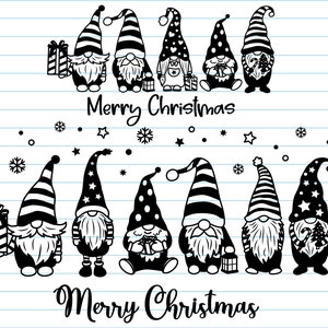 Christmas Svg, Christmas Gnome Svg, Merry Christmas Svg, Kids Christmas Svg, Christmas Shirt Svg, Family Christmas Svg, Christmas Clipart.