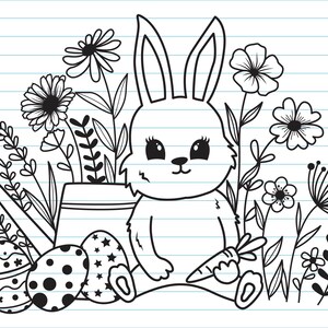 Hase Blume, Hase Blume, Ostern Hase, Hase Shirt, Ostern, Hase, Blume, Tier Blume, Hase Blume, Hase.